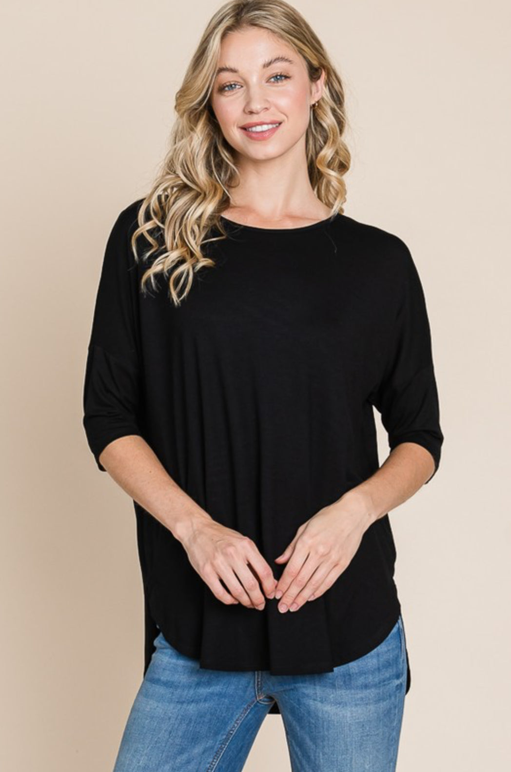 Basic crew neck tshirt
