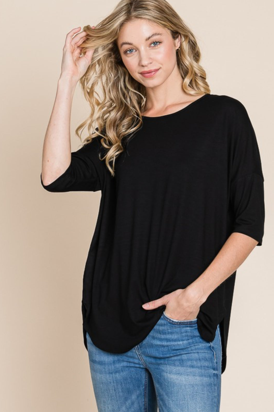 Basic crew neck tshirt