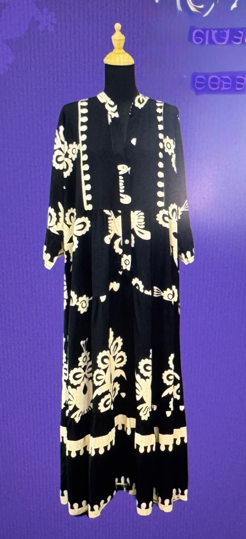 Long Patola Dress