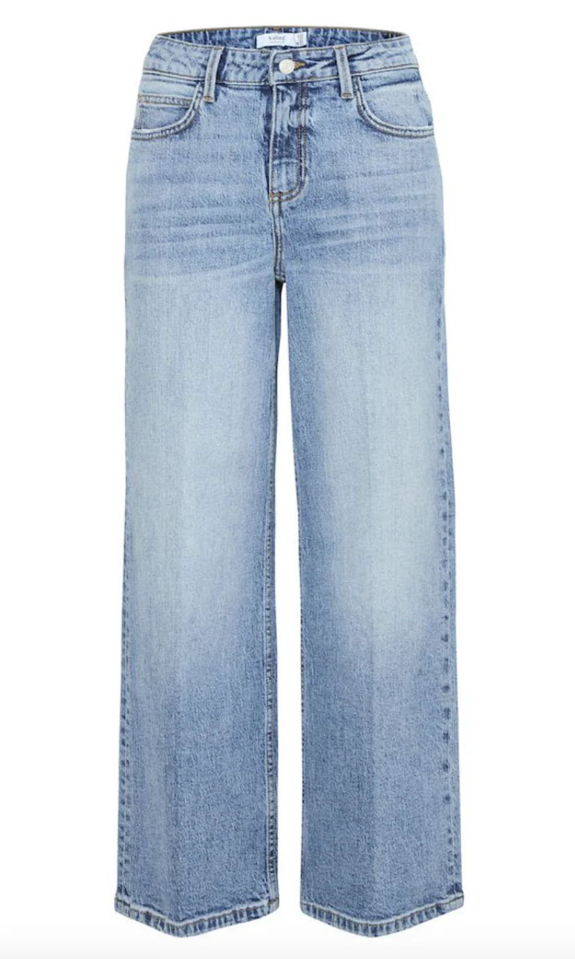 B.young cropped Jeans