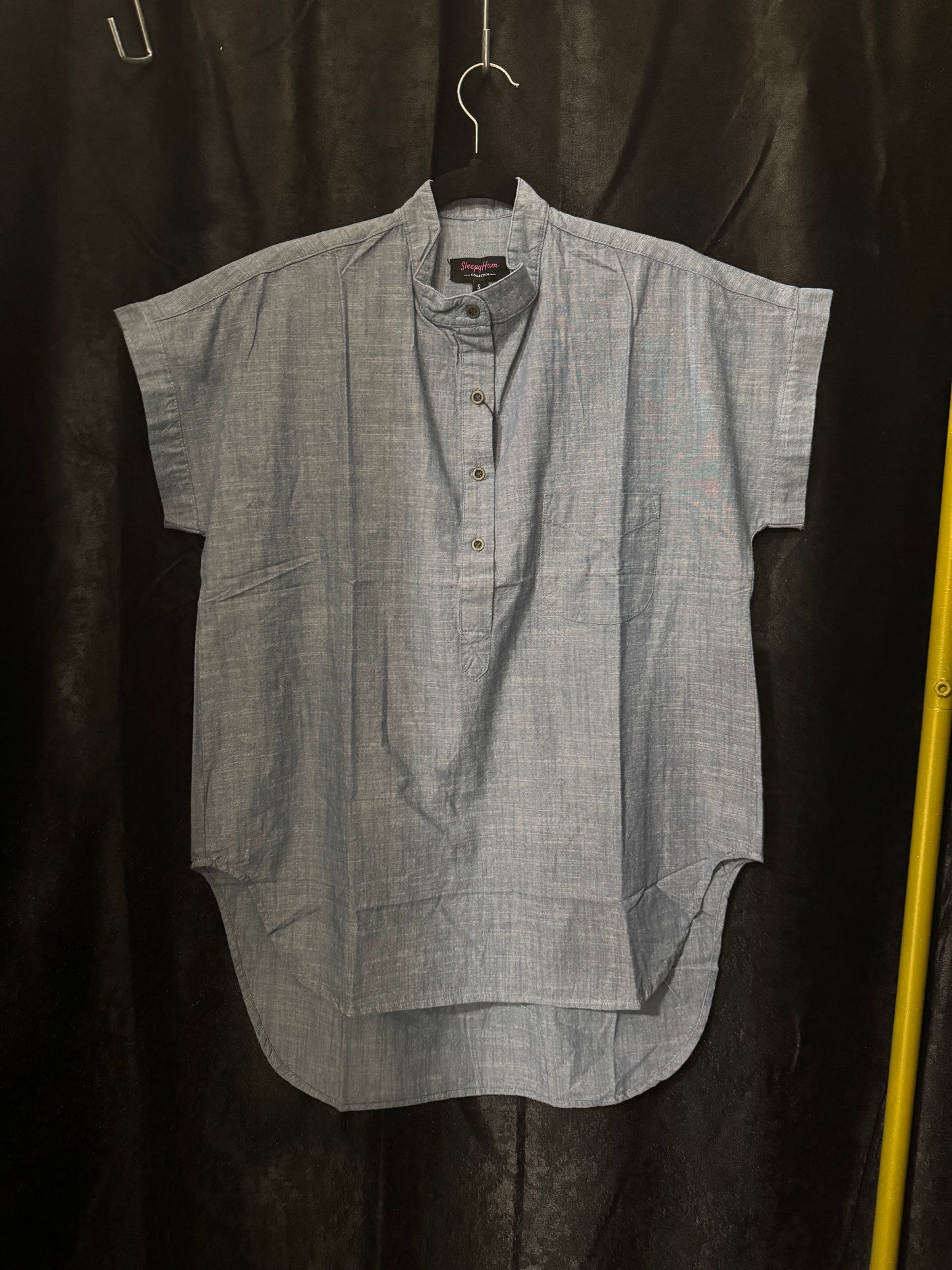 Cotton denim shirt