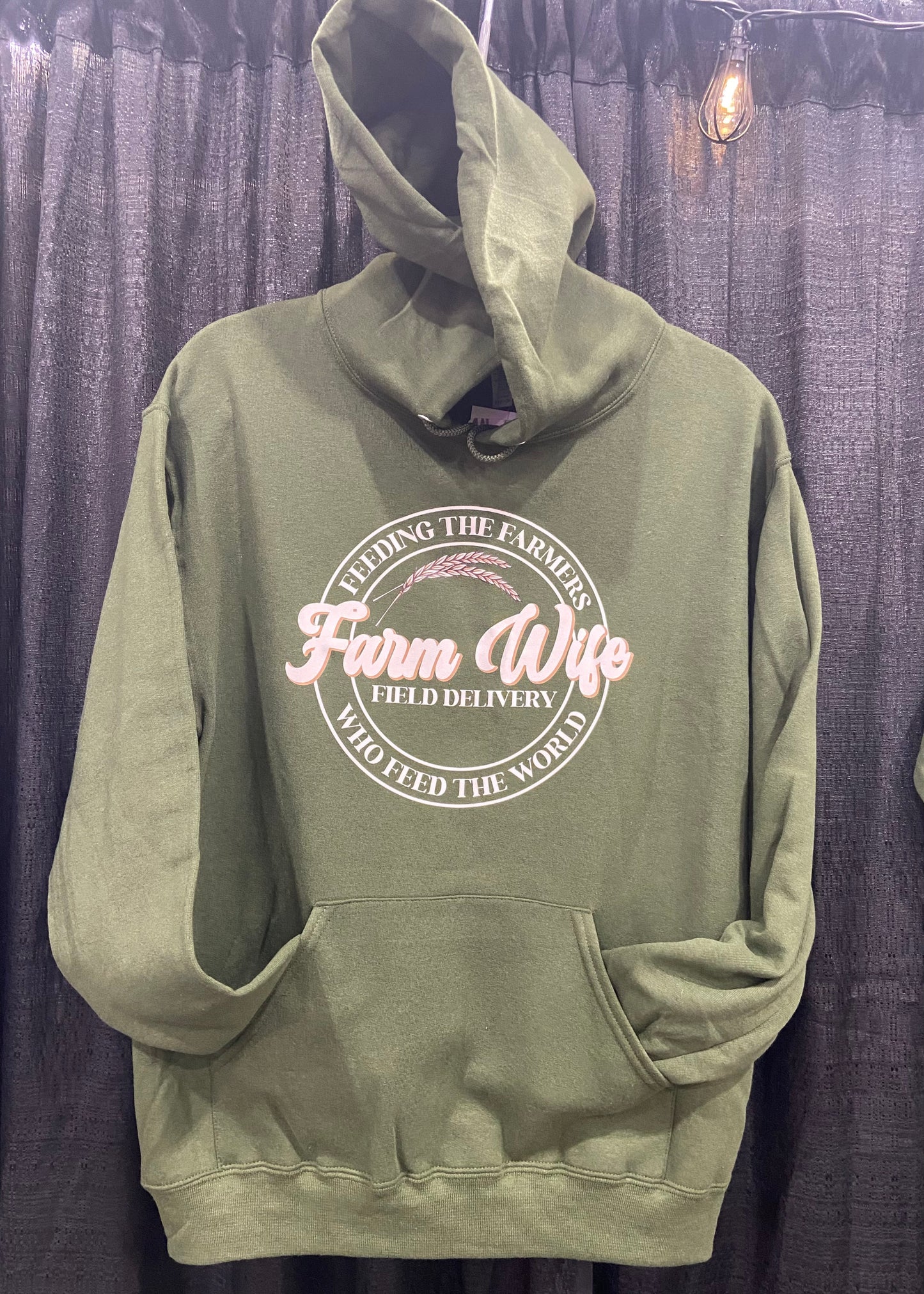 Farm Wife field delivery Hoodie