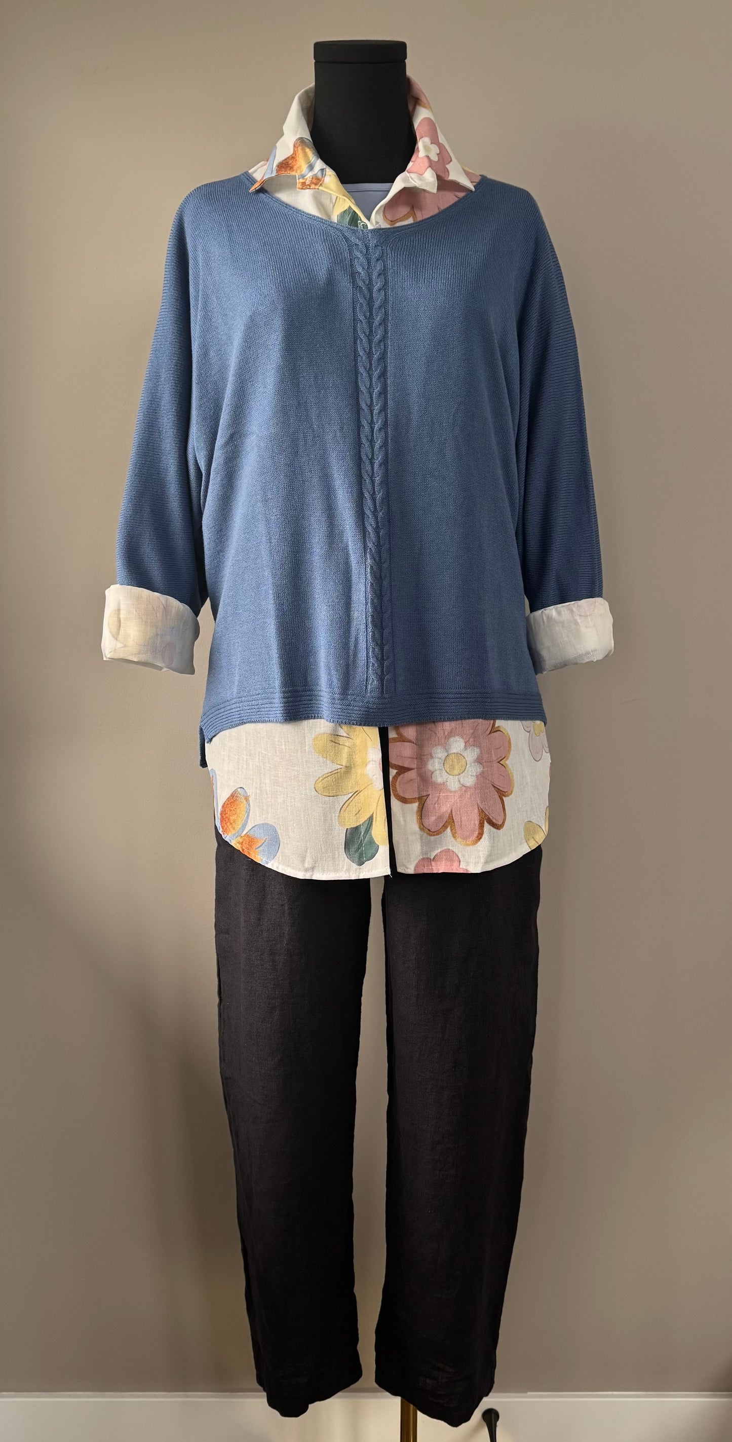 Flower Button Shirt