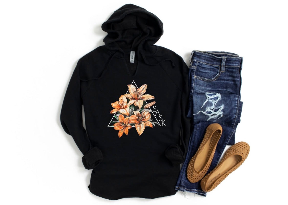 Triangle Lily Hoodie