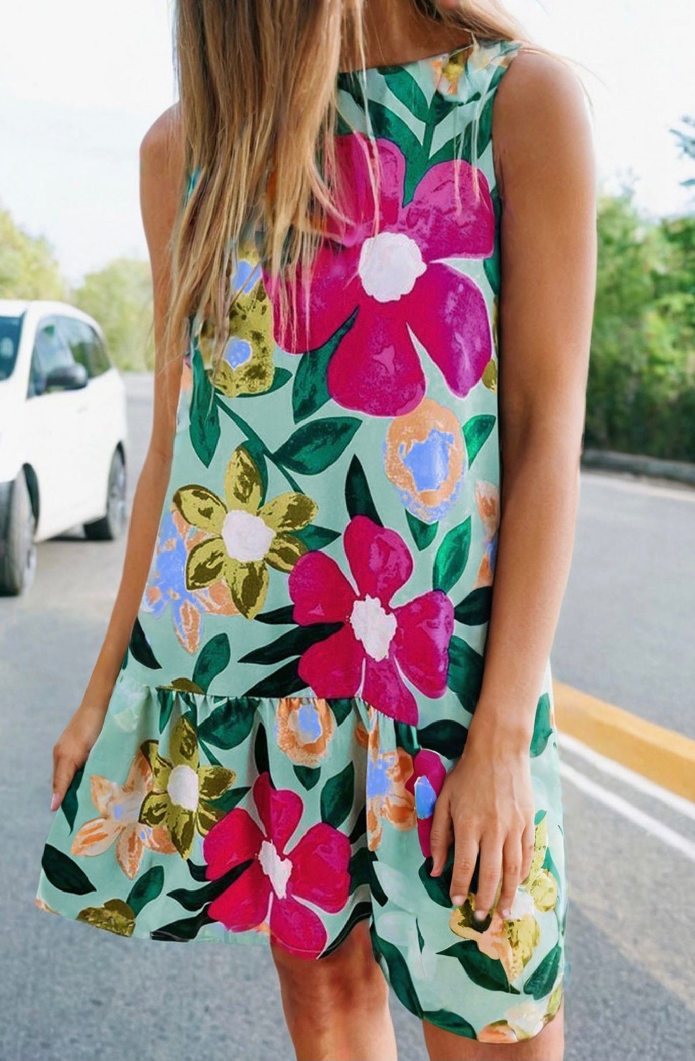Floral Print Mini dress