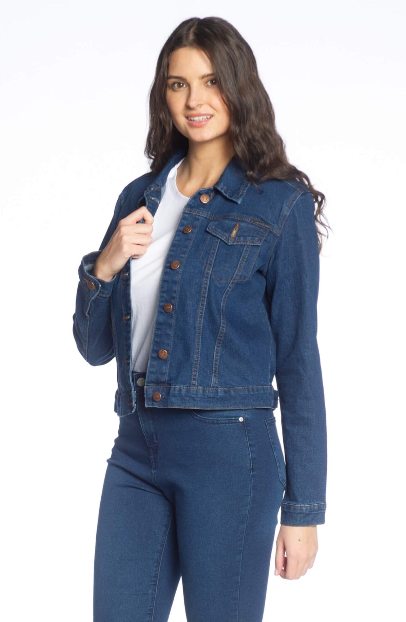 “Get Lucky” Denim Coat