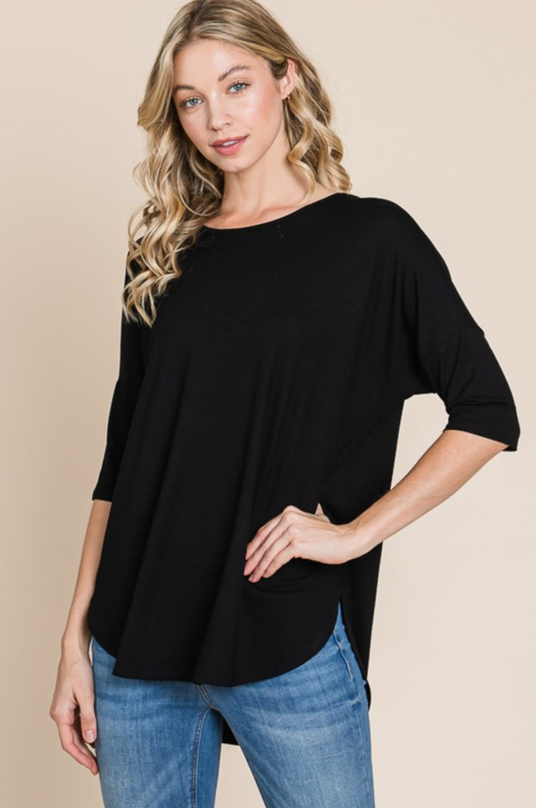 Basic crew neck tshirt