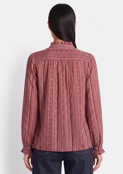 SANDRINE PRINTED BLOUSE