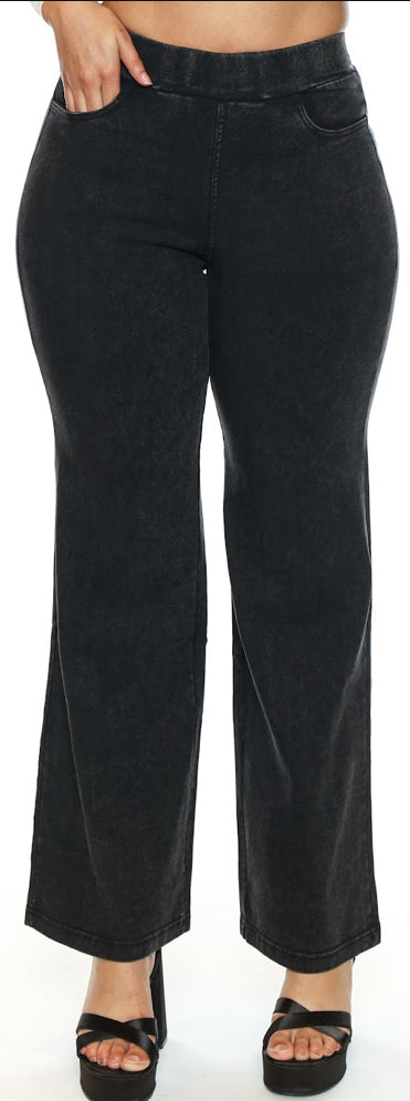 COMFORT WIDE LEG PULL-ON PANTS