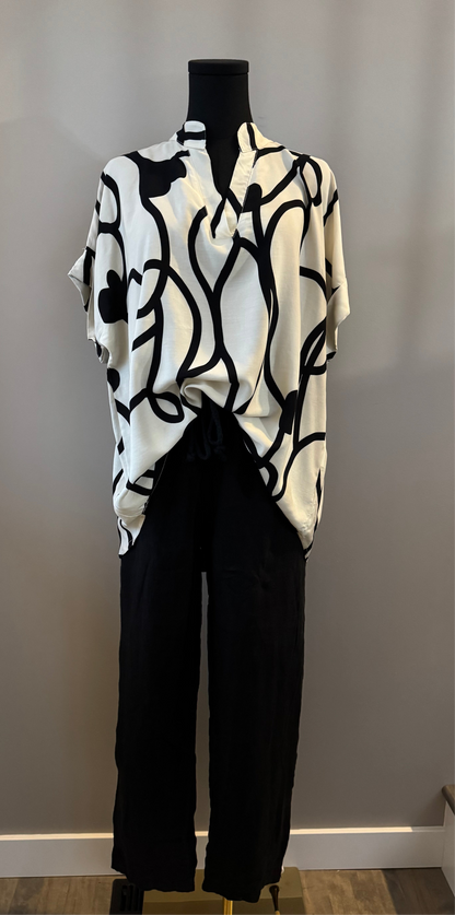Heart Print Top