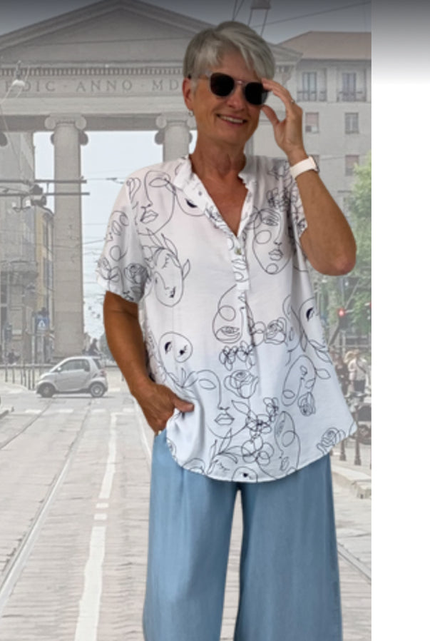 Face Print Shirt
