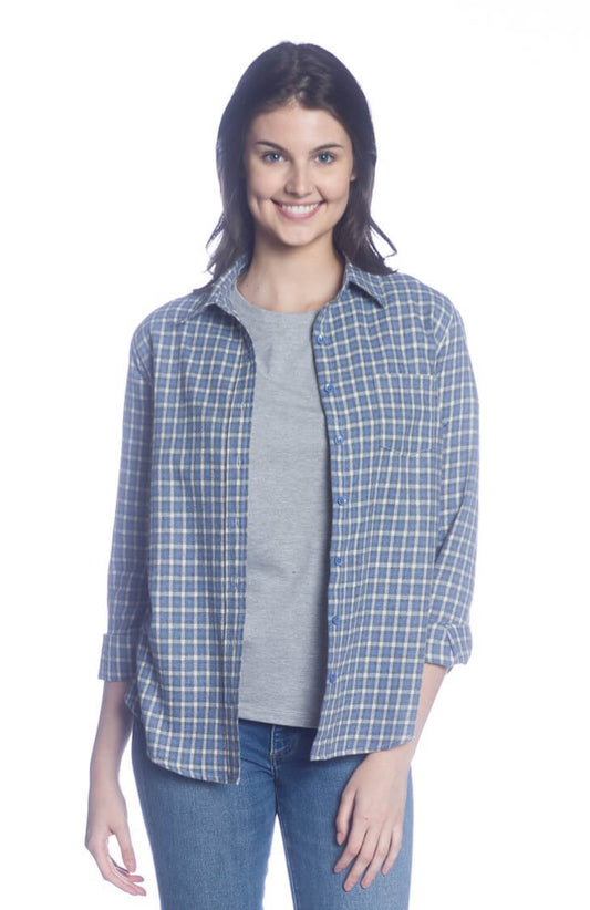 Blue Flannel Check