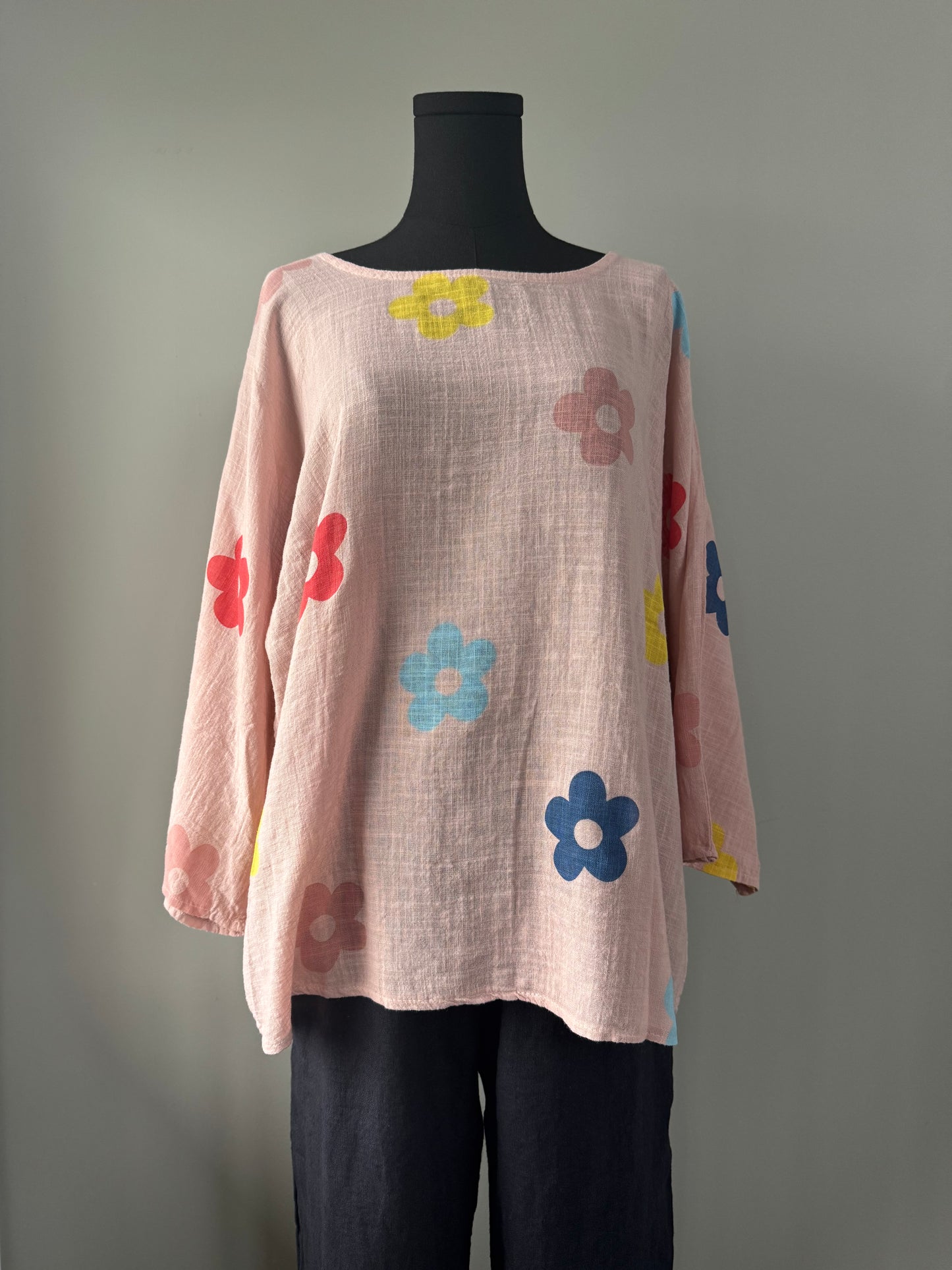 Flower cotton top