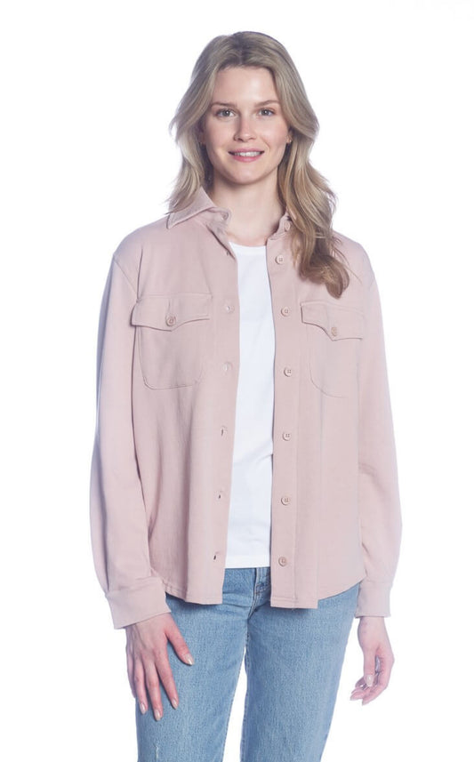 Button up Vintage wash shirt
