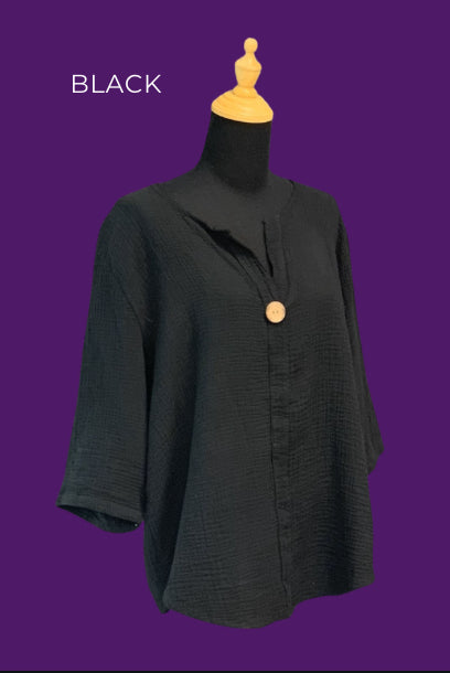 Waffle top - Cotton