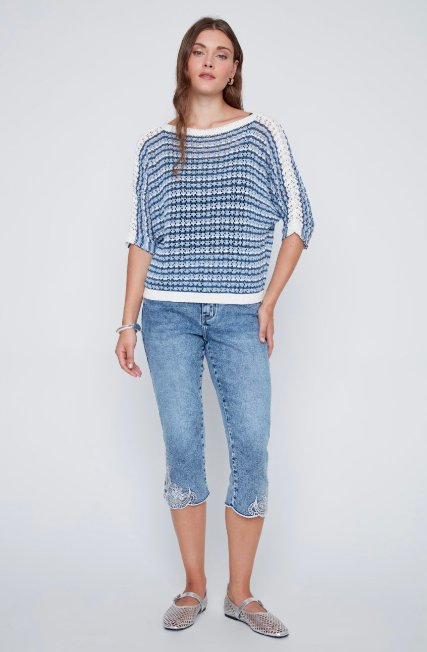 Coastal Blue Knit