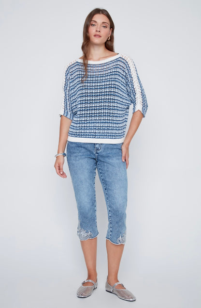 Coastal Blue Knit