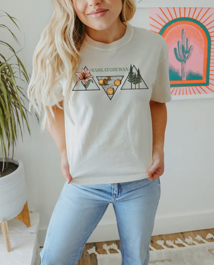 Saskatchewan Triangle Tee