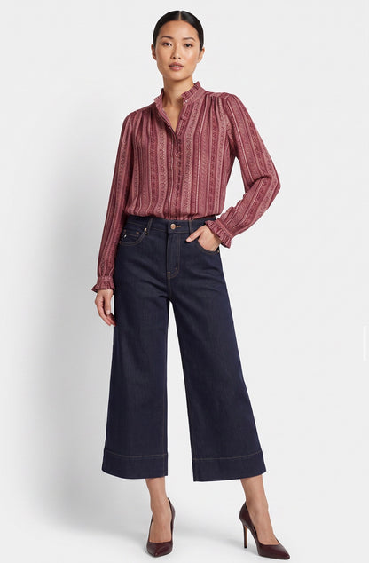 SANDRINE PRINTED BLOUSE