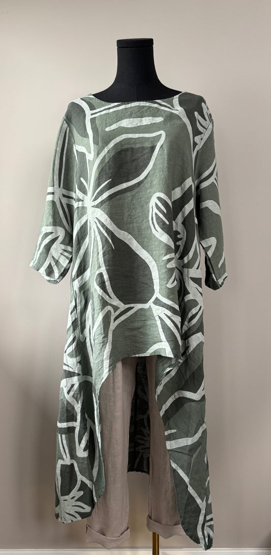 Printed Hi-Low Tunic