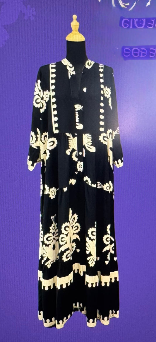 Long Patola Dress