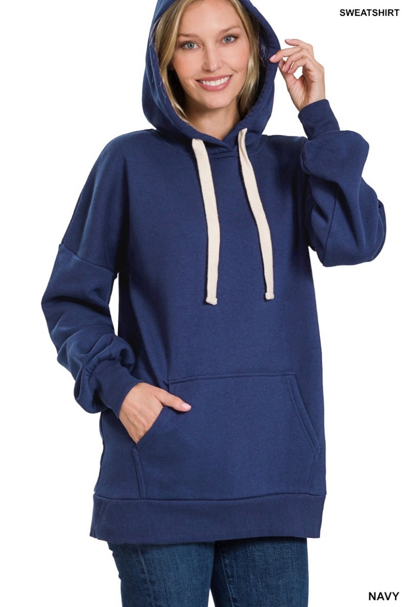 Oversized Longline Hoodie