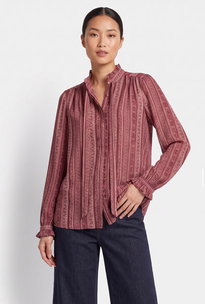 SANDRINE PRINTED BLOUSE