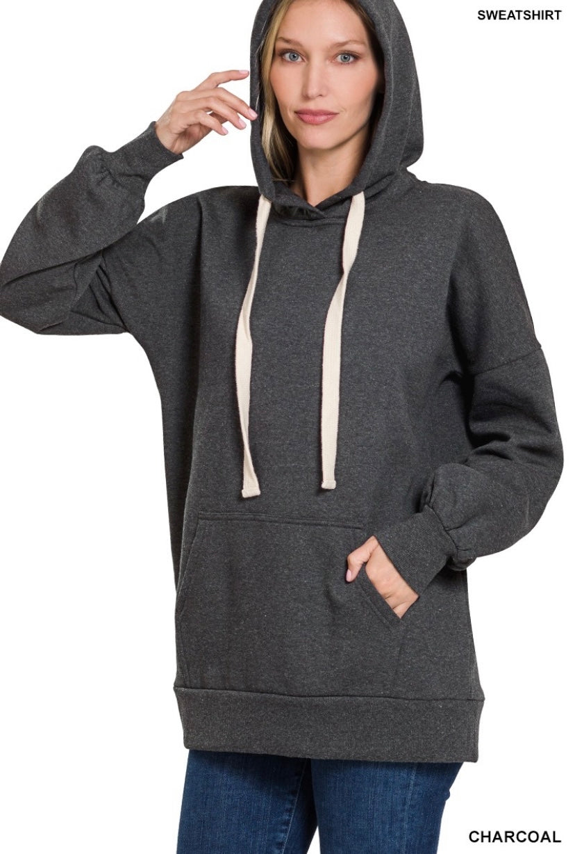 Oversized Longline Hoodie