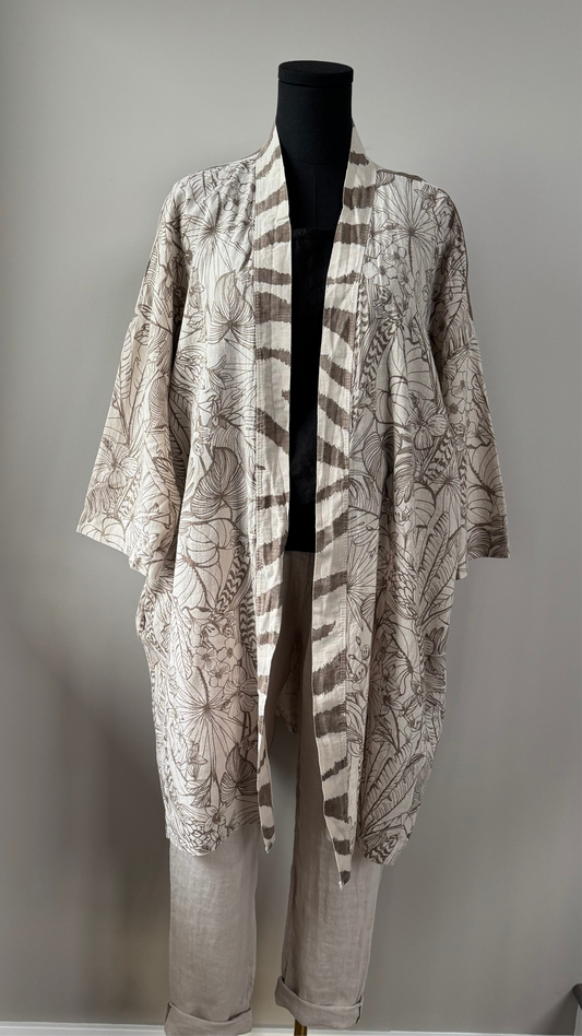Tiger flower jacket