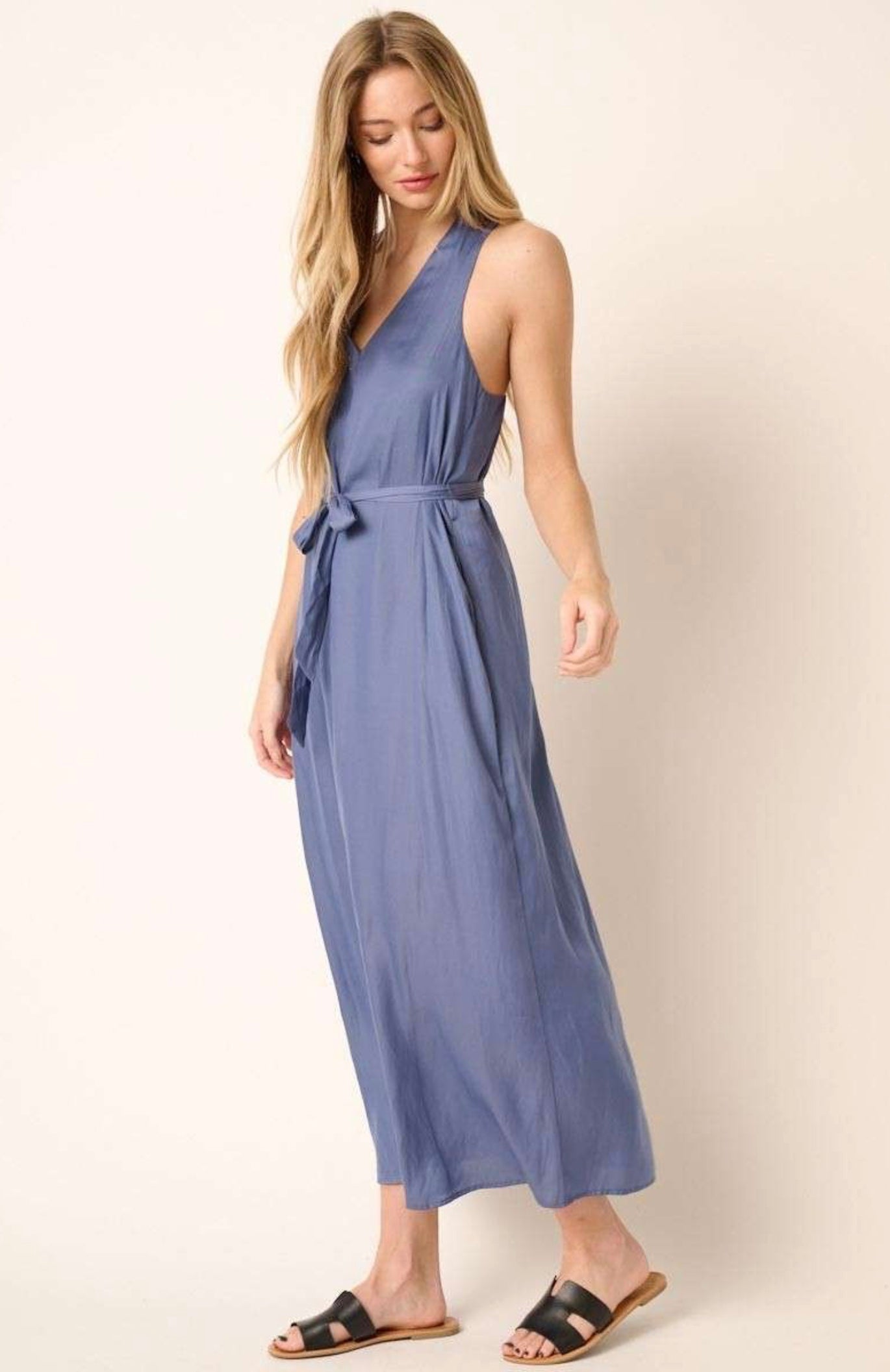 V Neck Maxi dress