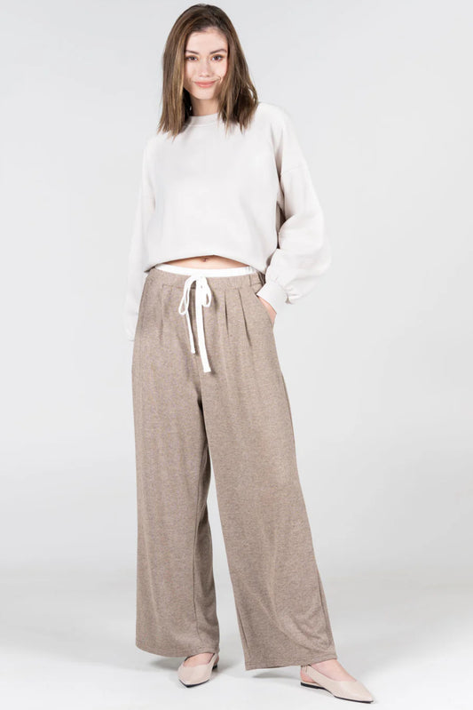 Double Waist Tie Front pant