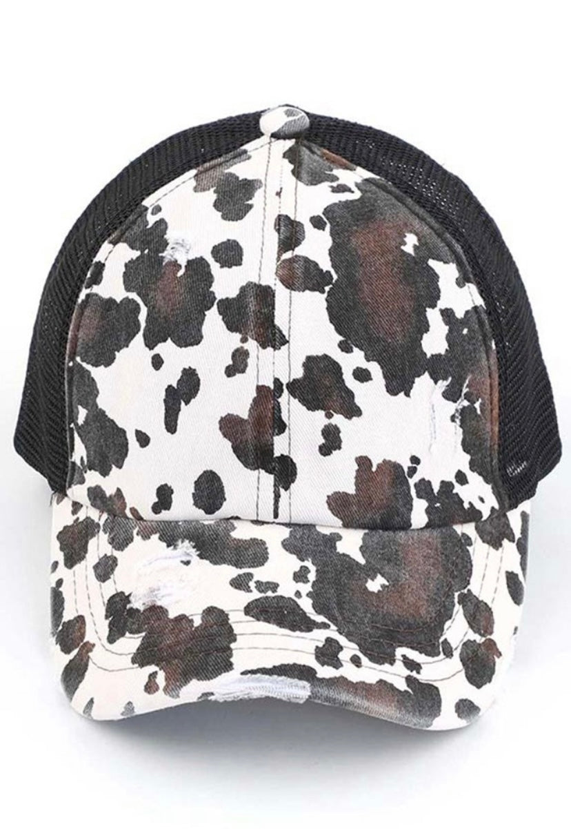 Cow Print hat