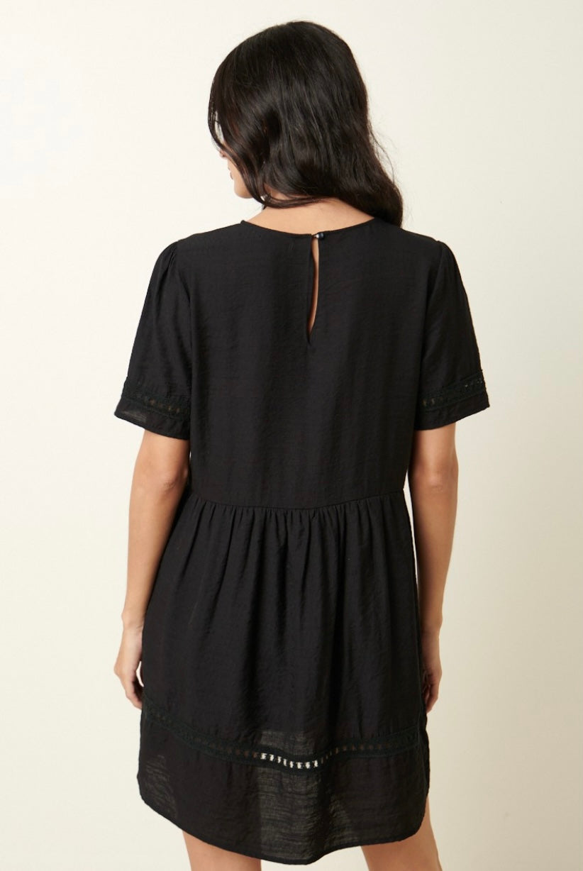 Trim Detail dress