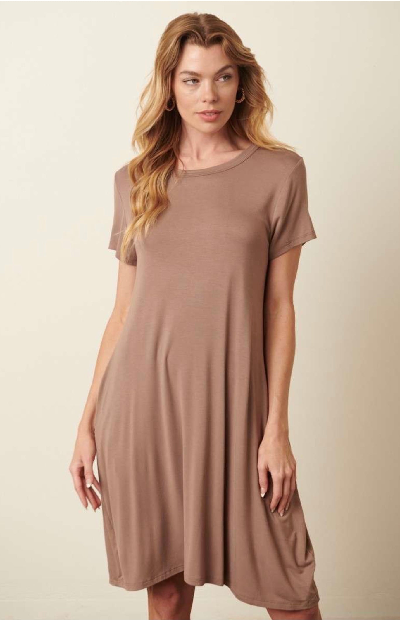 Bamboo Basic Tee Dress