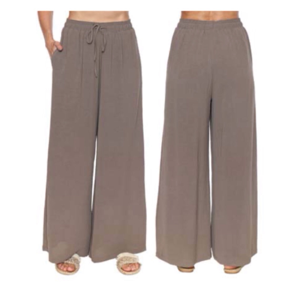 Grey Lined Pant