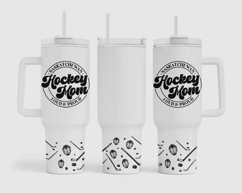 40oz Hockey Mom Tumbler