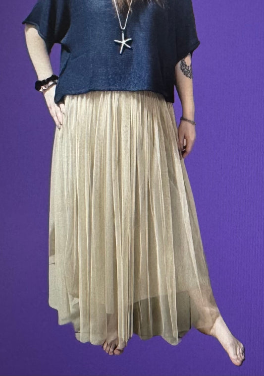Long Tulle Skirt