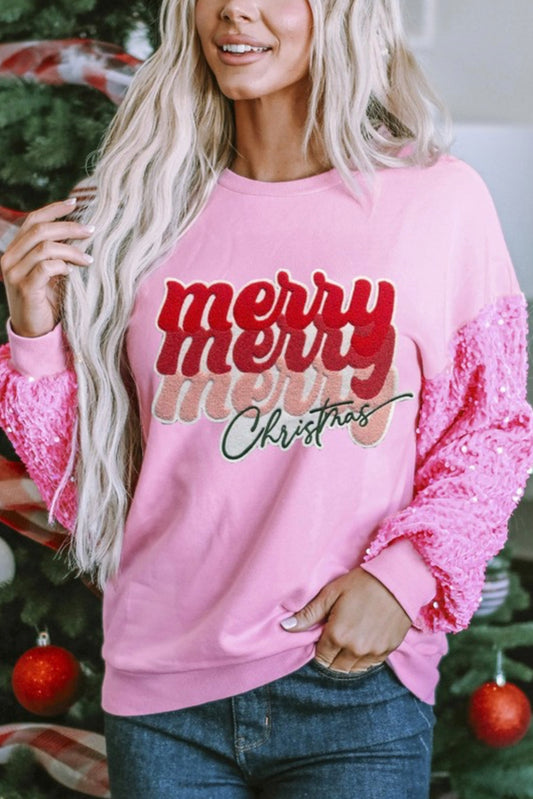 Pink Merry Christmas