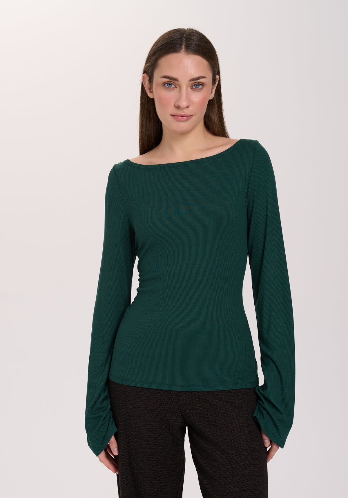 24 Colours Boat Neck Top