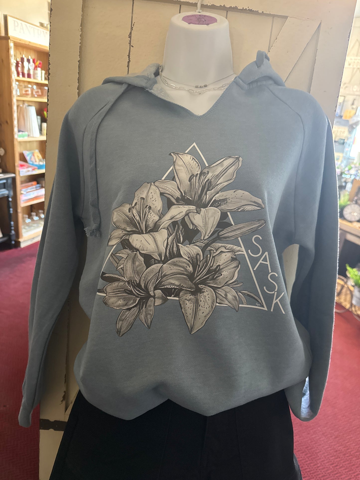 Triangle Lily Hoodie