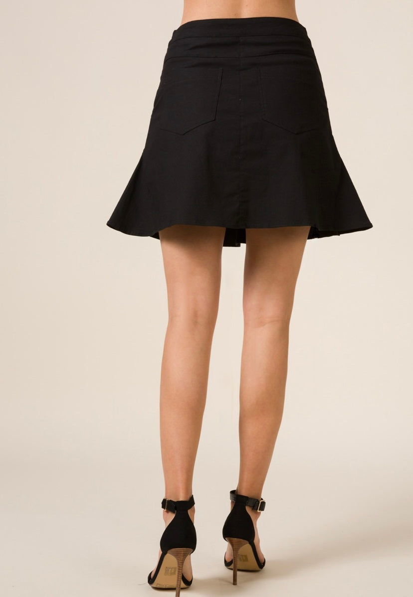 Black Tulip Skirt