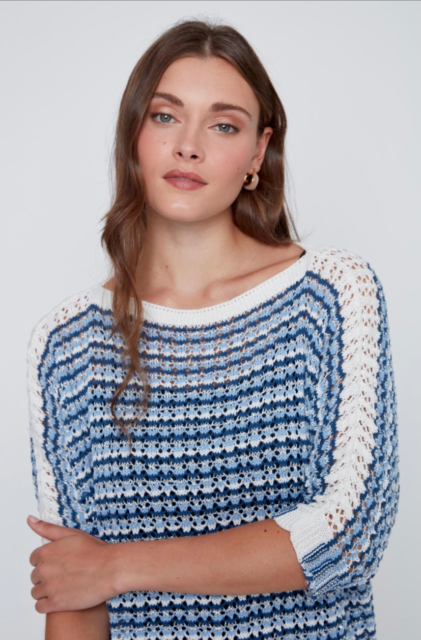 Coastal Blue Knit