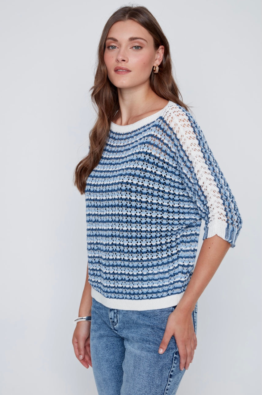 Coastal Blue Knit