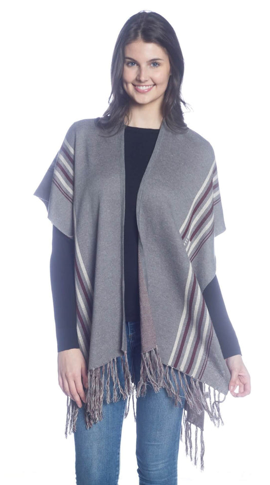 Leaf Fring shawl