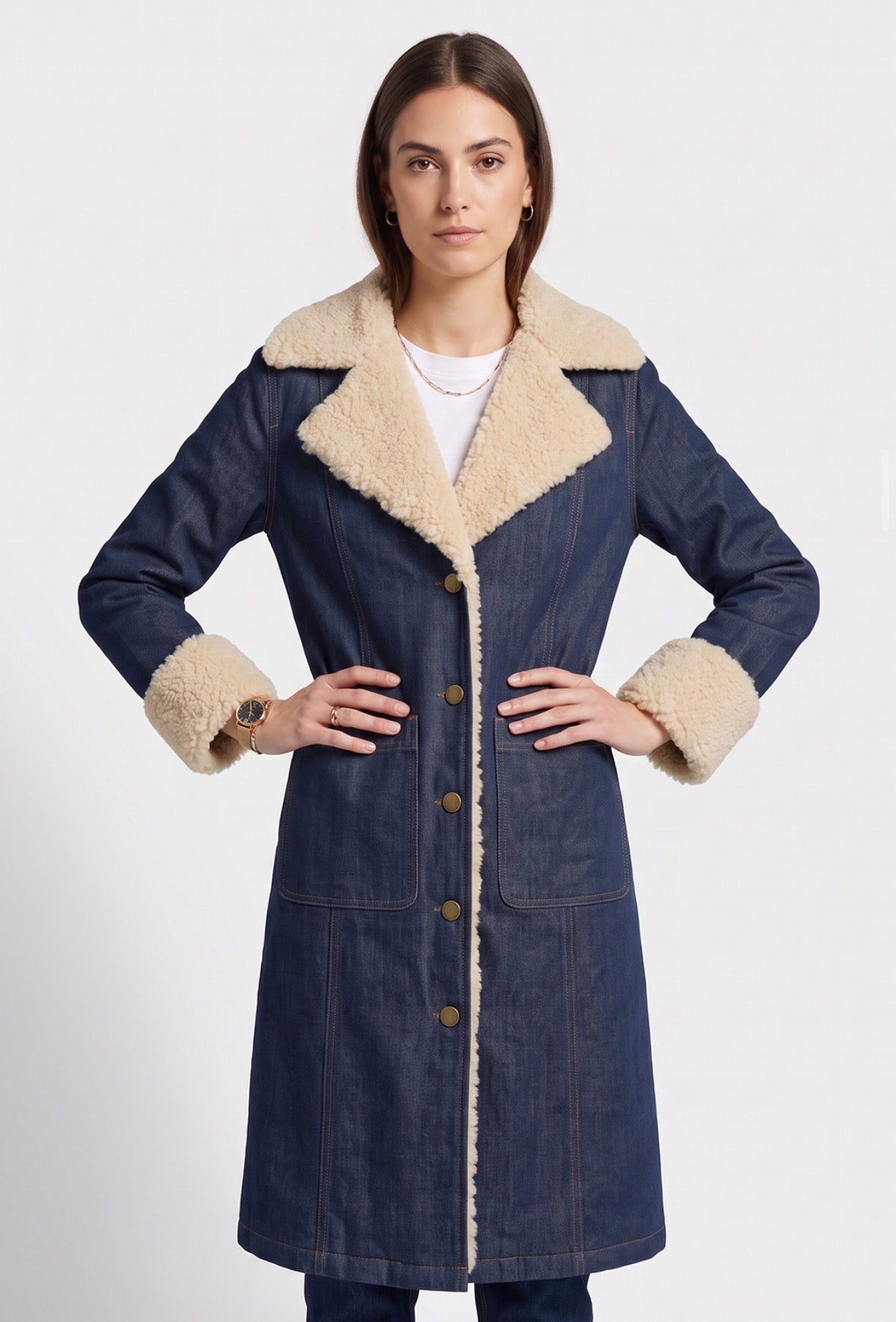 Sherpa Denim Jacket