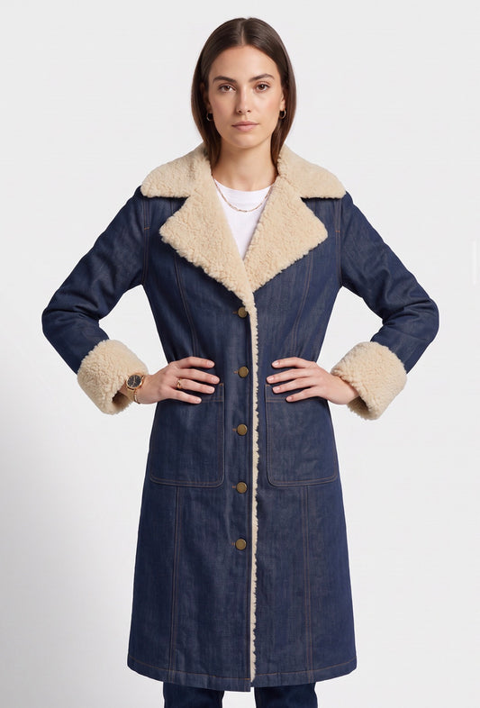 Sherpa Denim Jacket