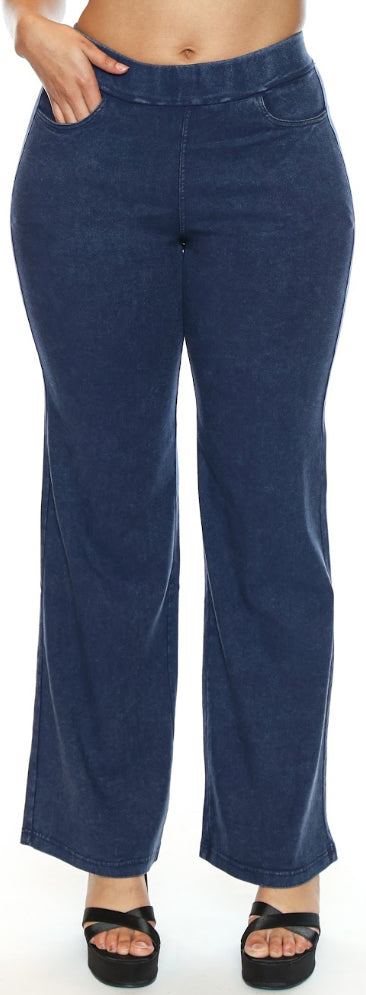 COMFORT WIDE LEG PULL-ON PANTS