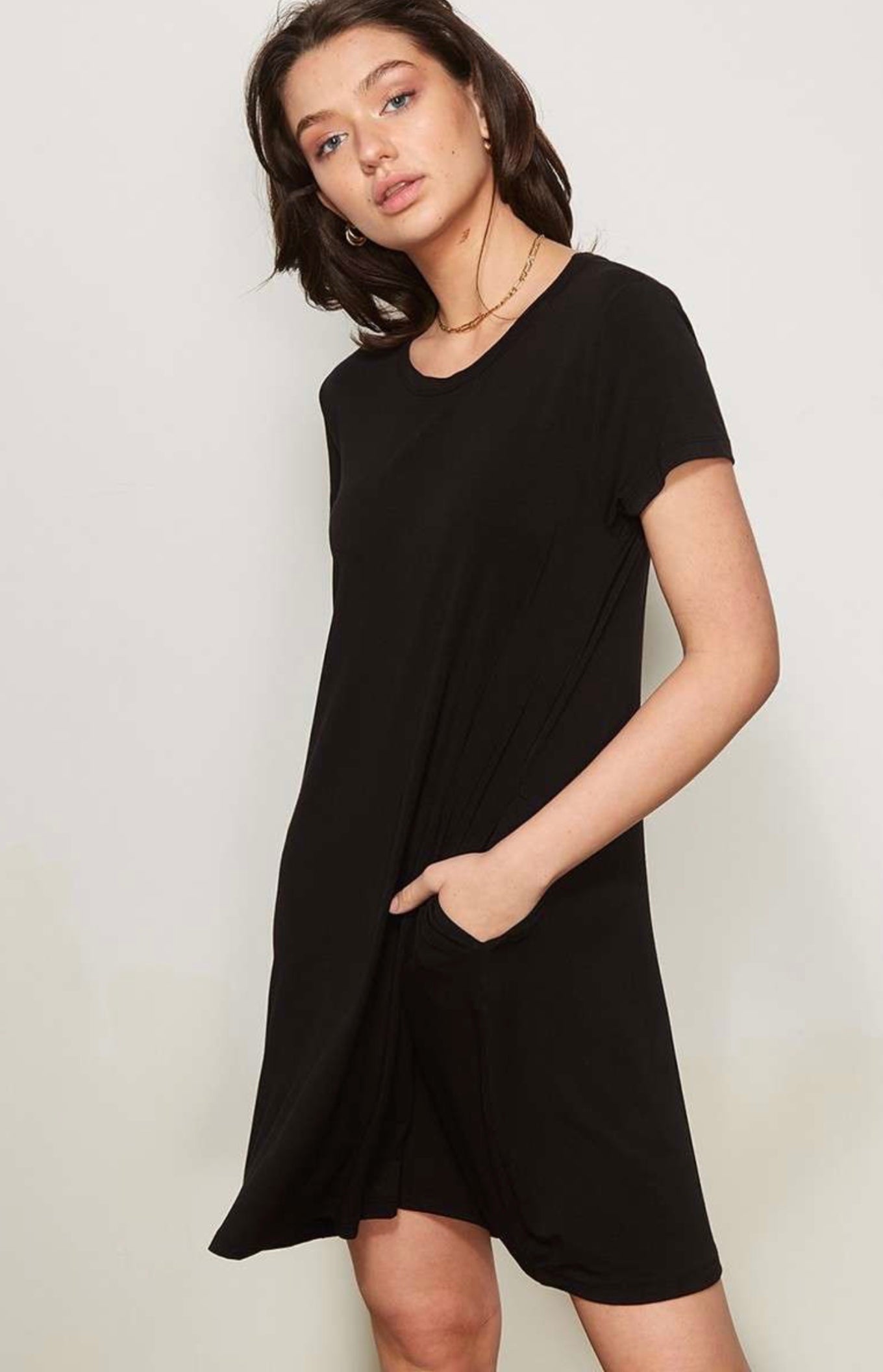 Bamboo Basic Tee Dress