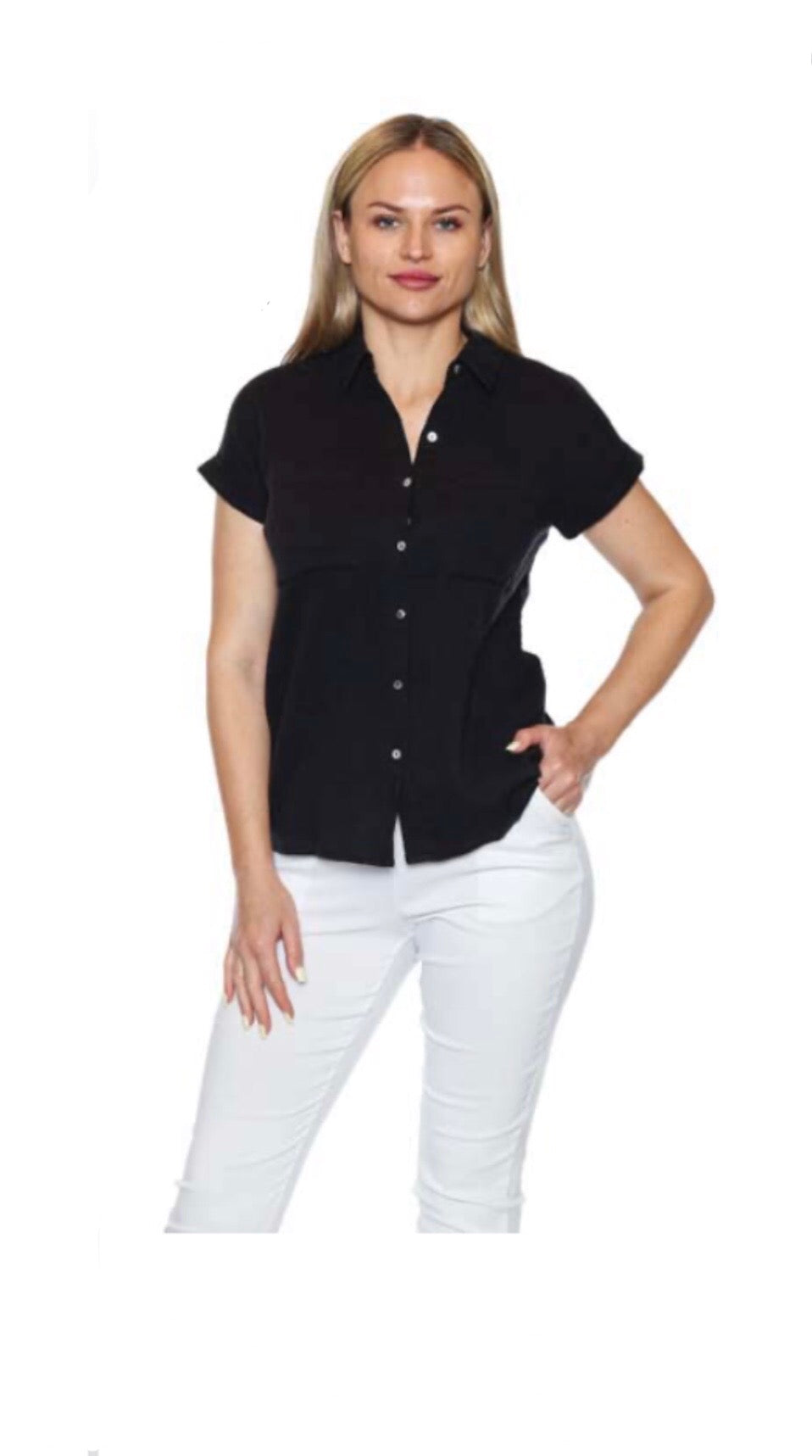 Cotton Button Top