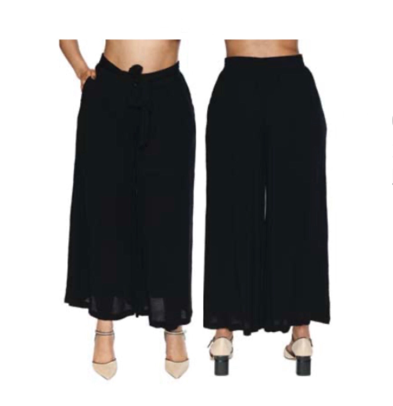 Black Tie Pants